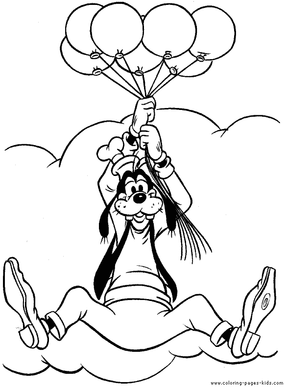 80 Disney Coloring Pages Goofy  HD