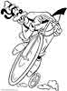 Goofy coloring pages for kids