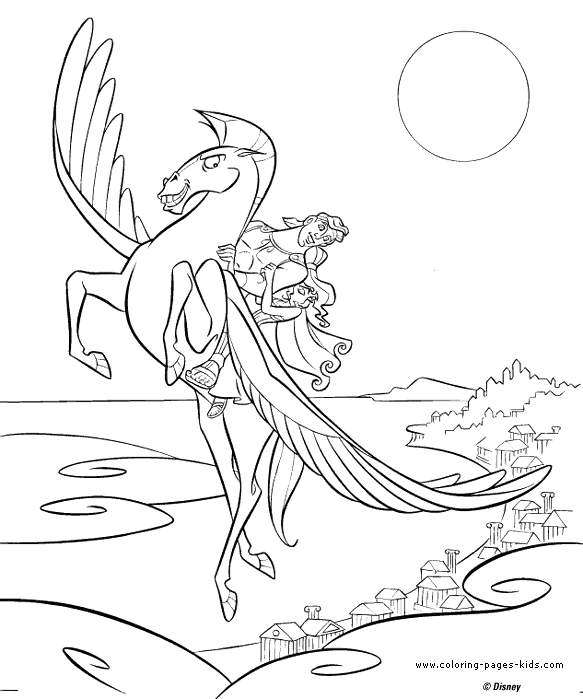 Hercules color page, disney coloring pages, color plate, coloring sheet,printable coloring picture