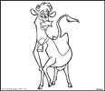 Home on the Range coloring pages for kids