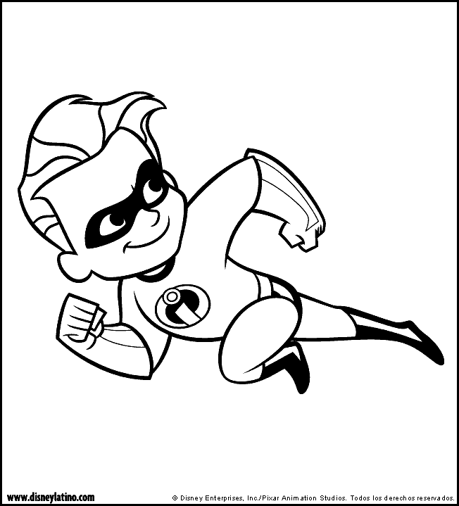 The Incredibles color page, disney coloring pages, color plate, coloring sheet,printable coloring picture