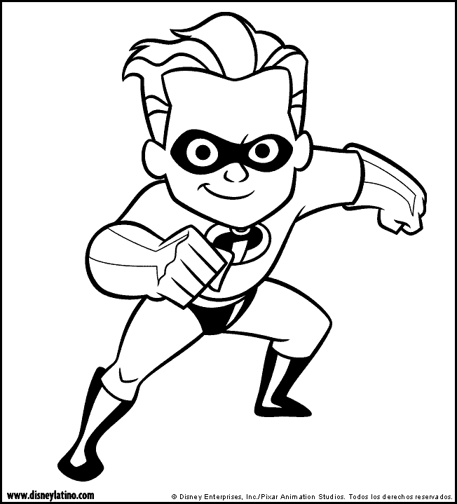 The Incredibles color page, disney coloring pages, color plate, coloring sheet,printable coloring picture