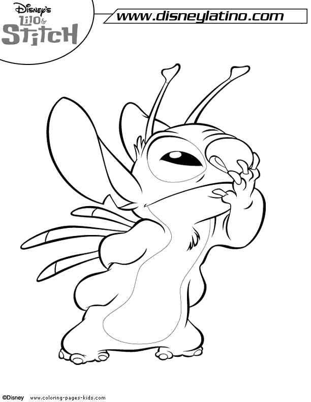 Lilo & Stitch coloring pages - Coloring pages for kids - disney