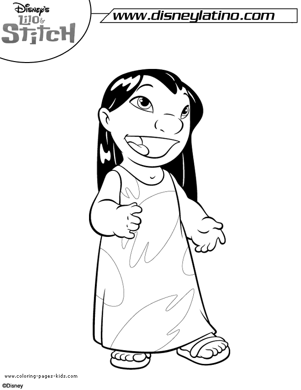 Lilo & Stitch coloring pages - Coloring pages for kids - disney ...