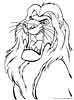 Lion King coloring sheet