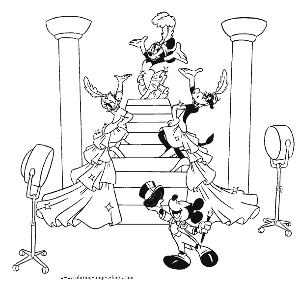 Disney Coloring Book : Mickey mouse coloring pages for Kids by