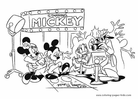 Mickey Mouse color page, disney coloring pages, color plate, coloring sheet,printable coloring picture