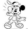 Mickey Mouse coloring pages for kids