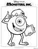 Monsters inc coloring pages