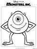 Monsters inc coloring pages