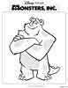 Monsters inc coloring pages