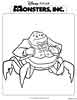 Monsters inc coloring pages