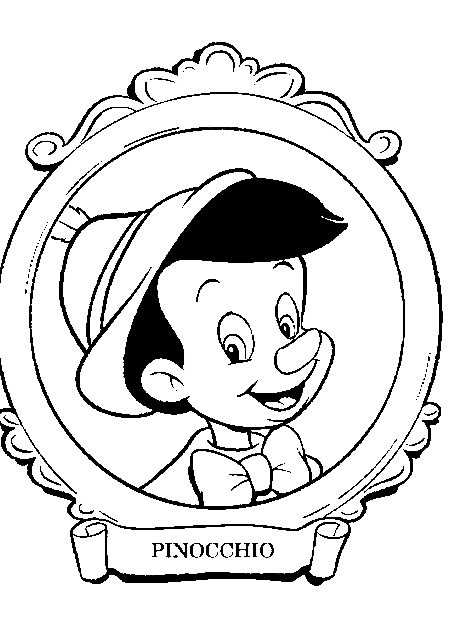 Pinocchio color page, disney coloring pages, color plate, coloring sheet,printable coloring picture