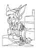 Pinocchio coloring picture