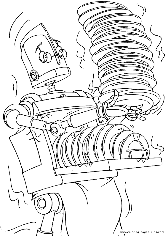 robot Robots color page, disney coloring pages, color plate, coloring sheet,printable coloring picture