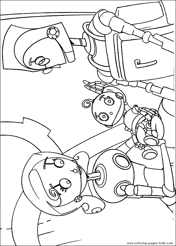 robot Robots color page, disney coloring pages, color plate, coloring sheet,printable coloring picture