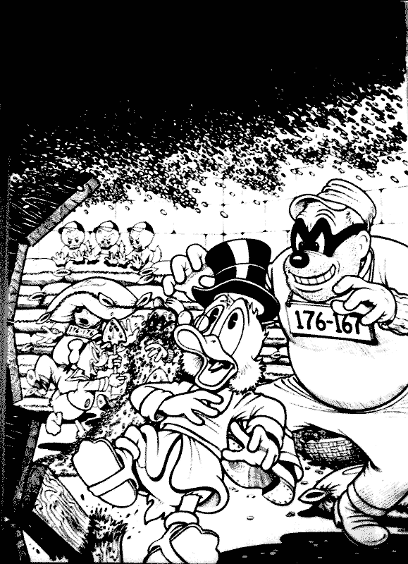 Scrooge McDuck color page, disney coloring pages, color plate, coloring sheet,printable coloring picture