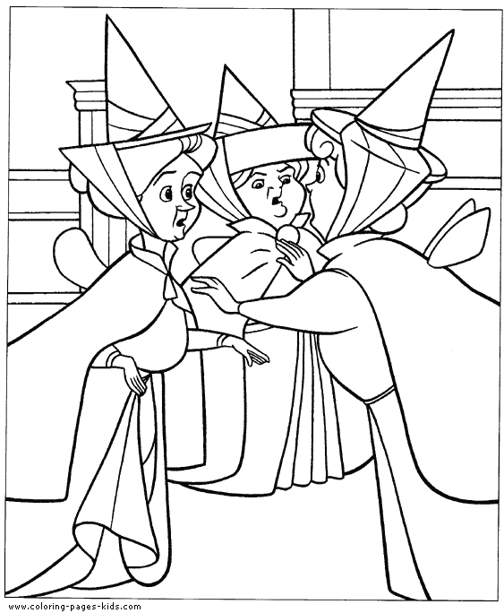 Download Sleeping Beauty coloring pages - Printable Disney coloring pages for kids