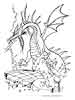 Sleeping Beauty Dragon coloring pages