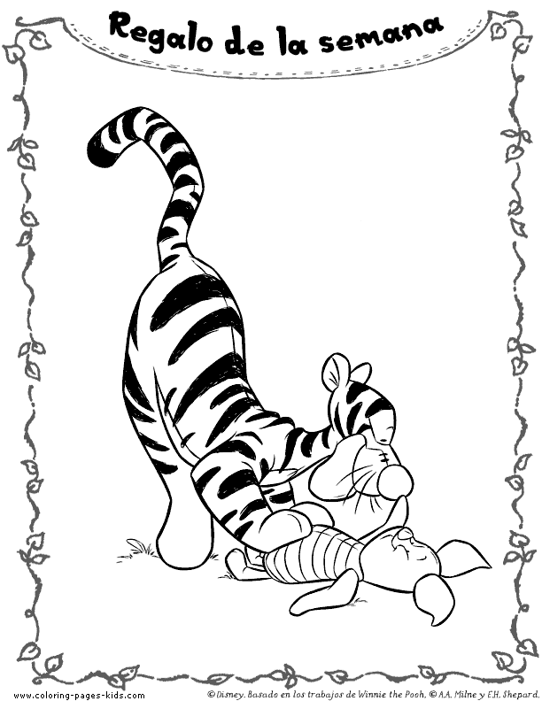 Winnie the Pooh color page, disney coloring pages, color plate, coloring sheet,printable coloring picture