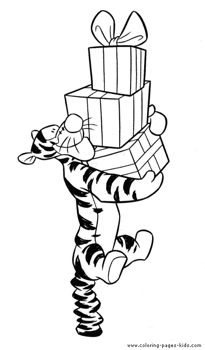 Tigger Winnie the Pooh color page, disney coloring pages, color plate, coloring sheet,printable coloring picture