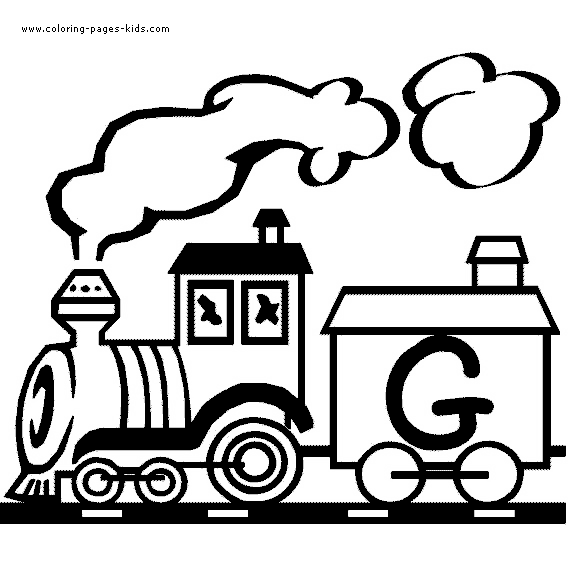 train letter alphabet color page, education school coloring pages, color plate, coloring sheet,printable coloring picture