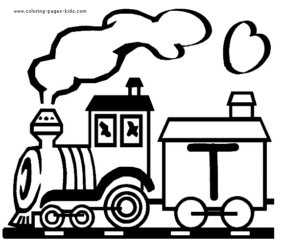 train letter alphabet color page, education school coloring pages, color plate, coloring sheet,printable coloring picture