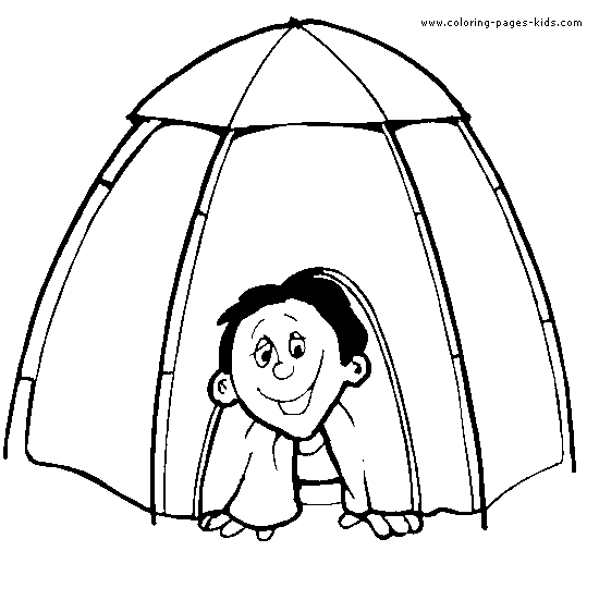 Camping color page, family people jobs coloring pages, color plate, coloring sheet,printable coloring picture