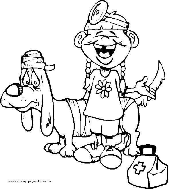 Download Doctor Coloring Pages