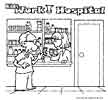 Printable Hospital coloring page