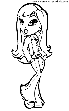 Girl coloring pages