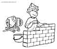 Bricklayer Jobs coloring