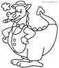 dragon coloring picture