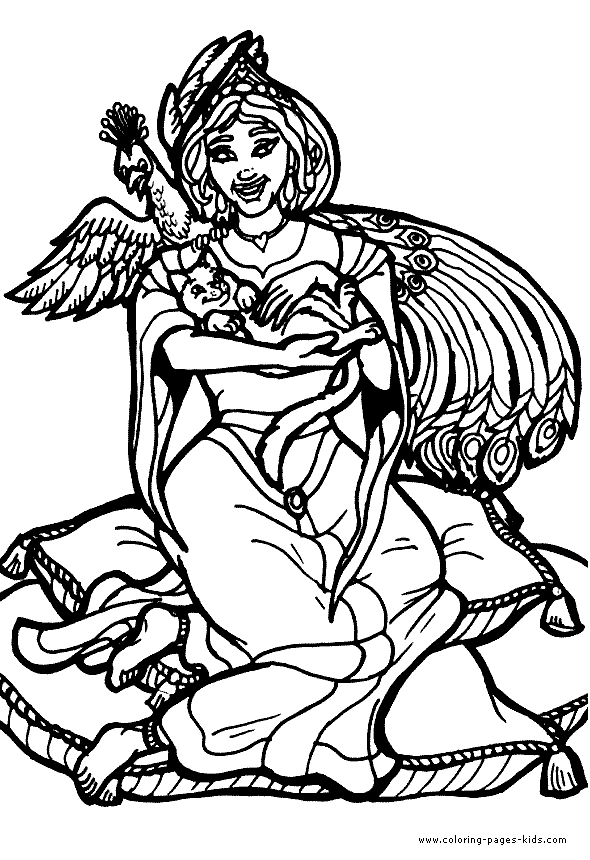 queen and king coloring pages