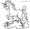 Unicorn coloring sheet