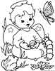 Christmas Angel color sheet