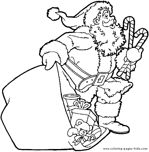 Santa Claus coloring online