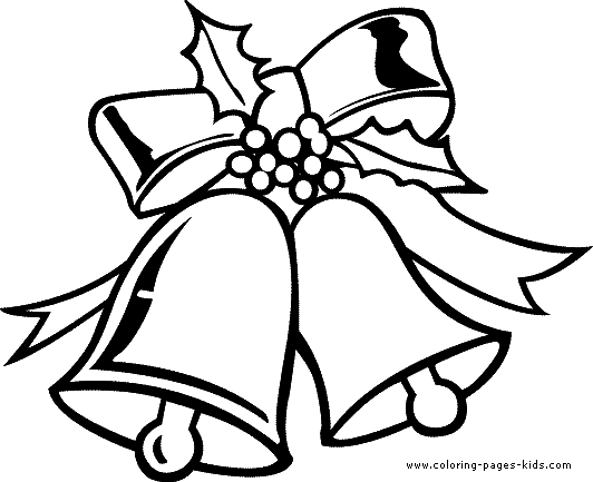 Christmas Bells coloring page