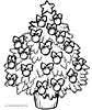 Printable Christmas Tree coloring page