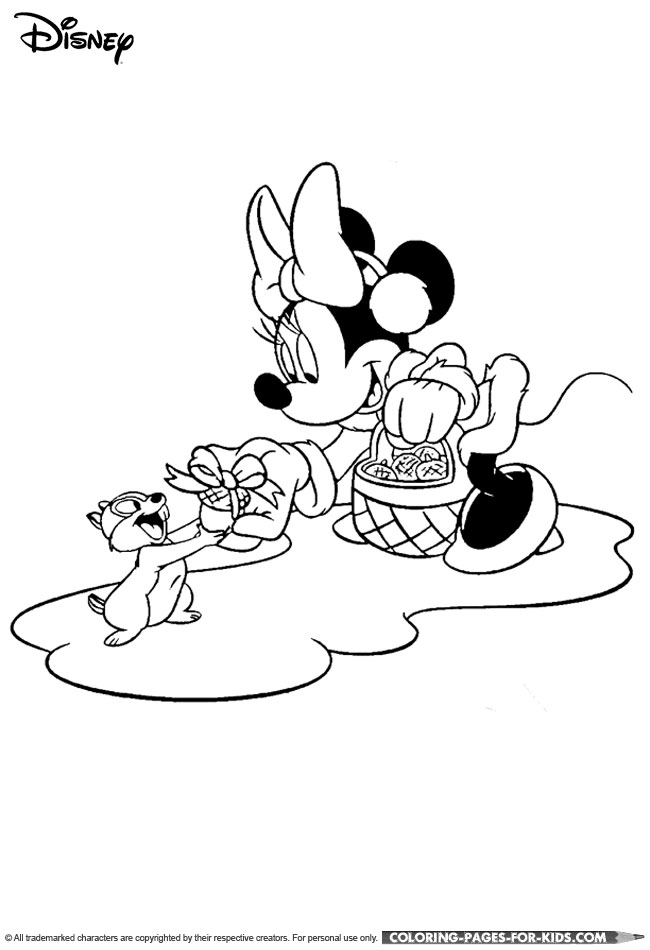 disney christmas coloring