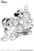 Disney Christmas color page