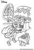 Disney Christmas coloring page for kids