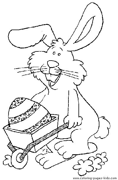 Easter color page, holiday coloring pages, color plate, coloring sheet,printable color picture Easter Bunny 