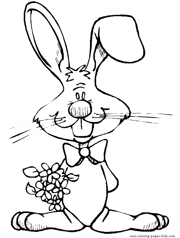 Easter printable coloring page for kids