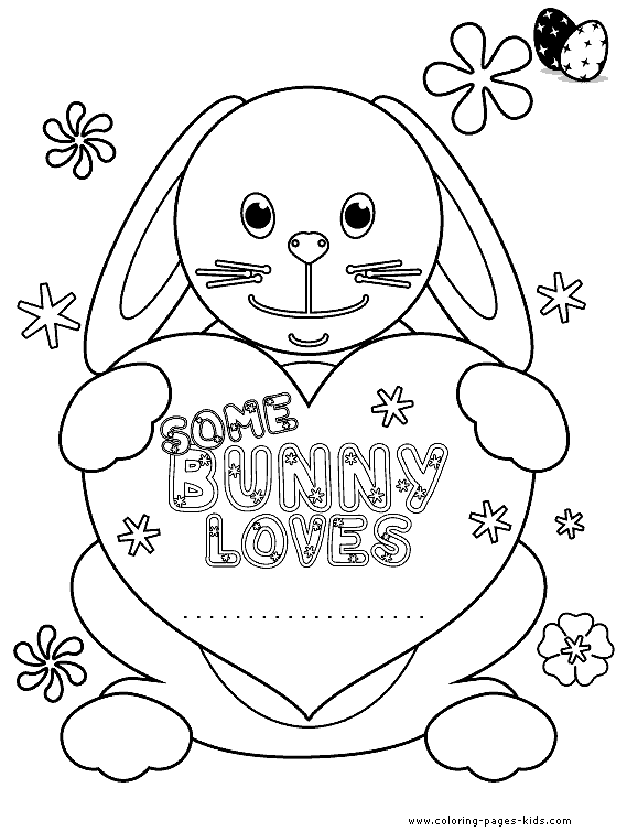 Easter color page, holiday coloring pages, color plate, coloring sheet,printable color picture