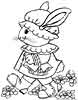 Easter Bunny coloring page