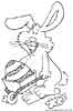 Easter Bunny coloring page