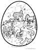 Easter coloring page