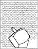 Hanukkah coloring pages for kids