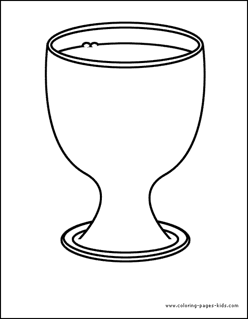 Kwanzaa Unity Cup coloring picture